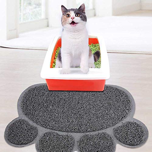 BOENTA Arenero Gatos PequeñO Gatos Accesorios Arenero Arenero Grande para Gatos Arenero Gato Arenero Cubierto Gatos Arenero para Gatos Arenero Gatos Autolimpiable Cat-Mat