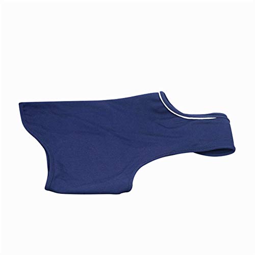 BOENTA Trajes Perro Ropa para Perros Camiseta médica para Perros Perro médico Chaleco Abrigos para Perros pequeños Ansiedad Abrigo de Perro Blue,XS