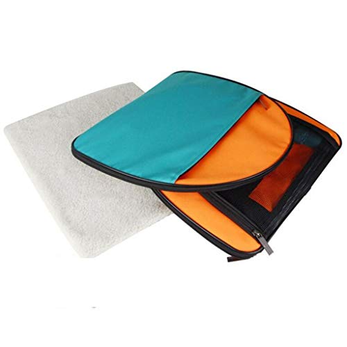 Bolsa de mascotas Carpa Pet Box Orange Mosaic Cage Folding Portable Gato y Perro Viajes Transporte Coche Fuera del envío 48 * 43 * 41 cm Liuyu.