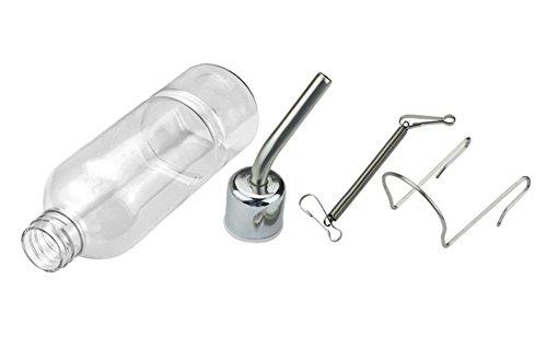 Botellas de agua de conejo automáticas Nippers Beker Feeders Bunny Guniea Pig Ferret Ratones, 350ML