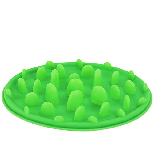 BrilliantDay Comedero de Perros para ralentizar la Comida, Mascota diversión alimentador Perro tazón Lento alimentador Bloat Detener Perro Comida tazón Maze Interactivo Rompecabezas Gato tazón