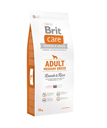 Brit Care Adult Medium Breed Lamb & Rice Comida para Perros - 12000 gr