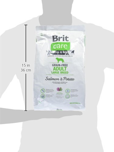 Brit Care Grain-Free Adult Large Breed Salmon & Potato Comida para Perros - 3000 gr