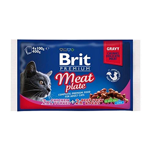 Brit Comida húmeda para Gatos – Paquete de 52 Unidades