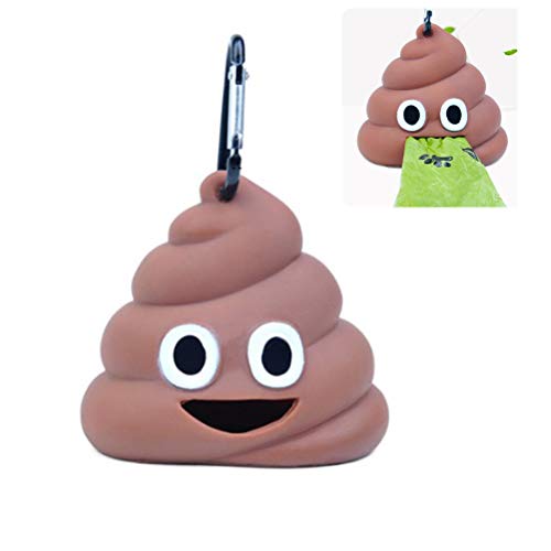 BSTOPSEL - Dispensador de bolsas para caca de perro, ligero, se adapta a bolsas de caca de perro y gato, bolsa para pañales de bebé