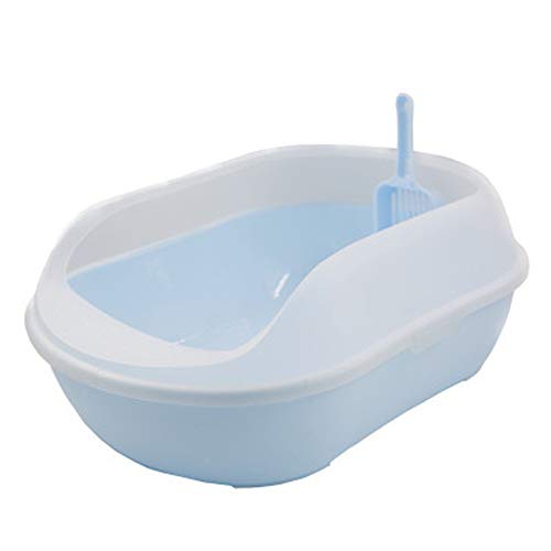 Caja de arena para gatos Los Grandes Felinos Productos De Caja De Arena Con Arena For Gatos Esfínteres Gato Desodorante Higiénico Cama Del Animal Doméstico De Basura Gran caja de arena para mascotas