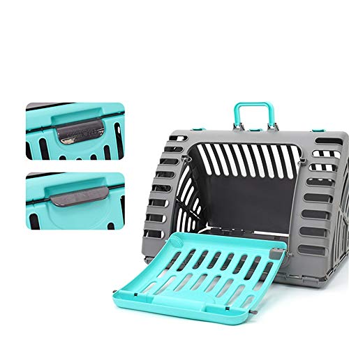 Caja de Transporte para Mascotas Mascotas caninas saliente Bolsa portátil del Gato del Gato Creativo Jaula de Perros pequeños Plegable Vent Caja de Aire Caja Bolso