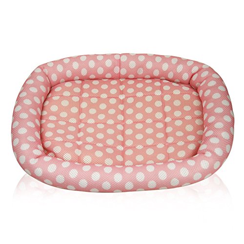 Cama Del Animal Doméstico Jerarquía del animal doméstico cómodo y transpirable Sandwich del perrito de la perrera Malla respiración Gusano cojín del animal doméstico Jerarquía Del Animal Doméstico Cam