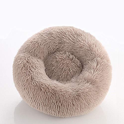 Cama para Mascotas,Perrera de sueño Profundo para Gatos-Mi Zong_50cm de diámetro,cojín Perros sofá Perros