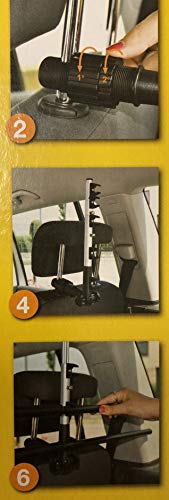 Camon Walky Barrier - Particionar Separador Universal Para El Coche, Protección Del Límite Para Mascotas Perro, Fácil De Montar