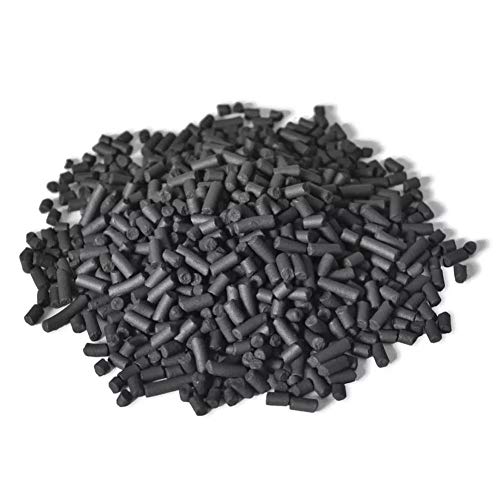 Carbón activo desodorante de pellets 5 kg para acuarios, purificador de aire, filtro de carbón activo de alta pureza