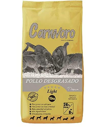Carnívoro Pollo Desgrasado Light 15Kg