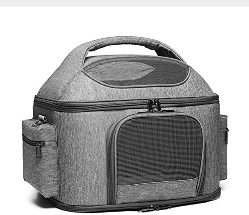 Carrier Cats Dog Airplane Carrier Bag For Pets Travel con Tapete Plegable Suave