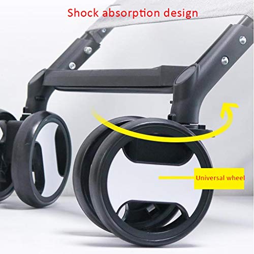 Carrito Para Perros Mochila Pet Travel cochecito plegable cubierta de la lluvia con 4 ruedas de la carretilla del basculador Buggy perro discapacitados Cochecito gris Transportin Perro Mediano