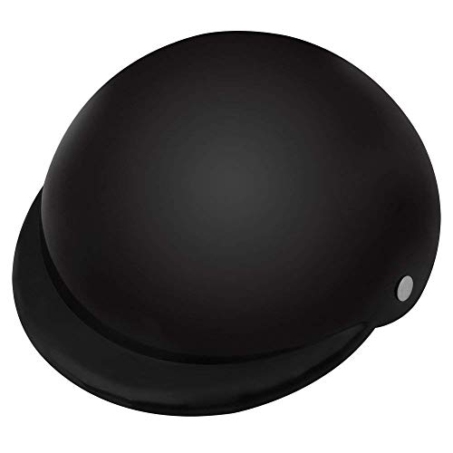 Casco de perro para mascota, casco de motocicleta, casco de bicicleta, sombrero de plástico ABS para mascotas (negro)