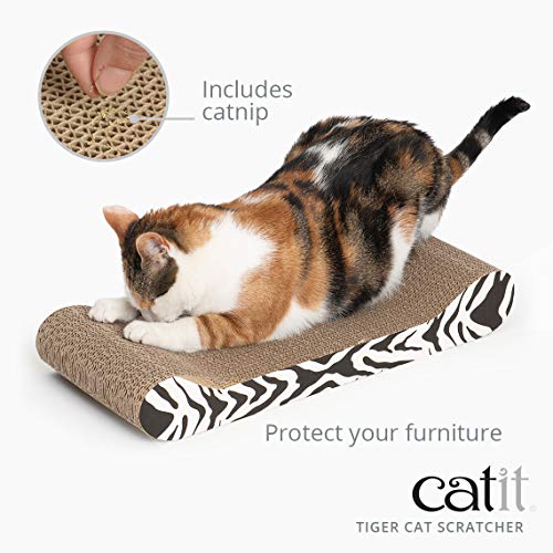 Catit Rascador Divan Cebra, 49.5 cm