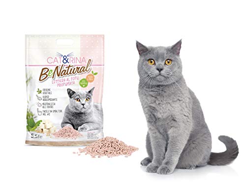 CAT&RINA Benatural - Arena al Tofu perfumada - 5,5 L