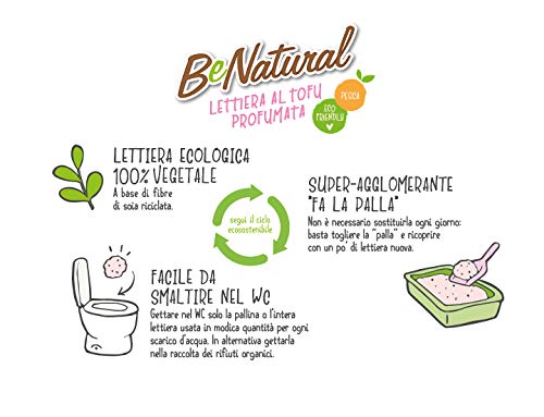 CAT&RINA Benatural - Arena al Tofu perfumada - 5,5 L