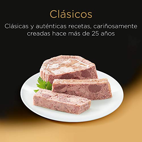 Cesar Multipack de Tarrinas de Comida Húmeda para Perros en Paté, selección de clásicos (Pack de 6 x 4 tarrinas x 150g)