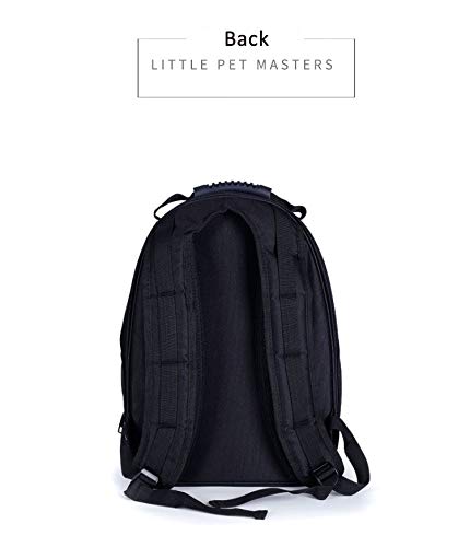 CHAOFEI Cápsula Espacial Transpirable, Bolsa De Viaje con Burbujas De Astronauta, Transporte, Lindo, Pequeño, Perro, Gato, Portador, Mochila para Mascotas M Pokemon