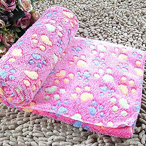 CHUER Manta cama del perro para Rosa Rosa