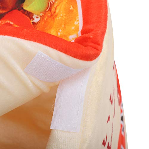 Cikonielf Cuenco de Ramen japonés, sofá Cama para Perros, Cuenco instantáneo, Cama para Perros, sofá Adorable para Perros con Perspectiva Bonita para Perros, Gatos, extraíble y Lavable(S)