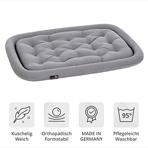 cojín para perros, de Pointer, ortopédica, estable, antiarañazos, para verano, reversible, limpieza fácil, apto para secadora, lavable completamente a 95°C, calidad prémium, tamaño y color a elegir
