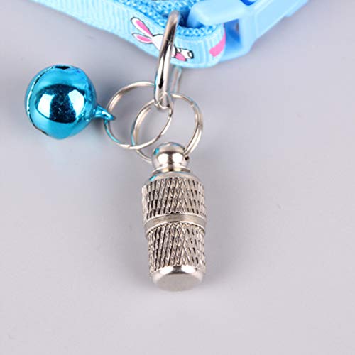 Concisea 10pcs Mini Etiquetas de Identificación para Perro, Etiquetas de Identificación de con Nombre Gatos Accesorios Placas Identificativas Perros Anti-Perdido Etiqueta de DireccióN Incluida Llavero