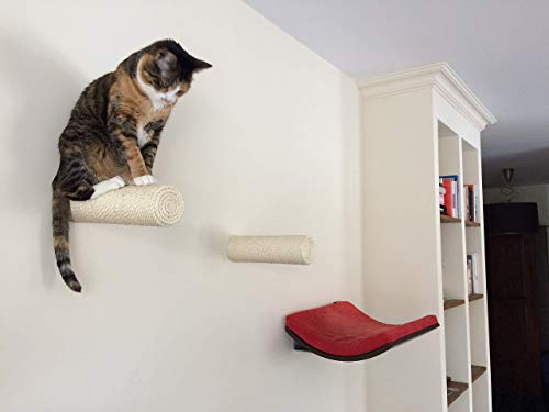 COSY AND DOZY Sisal Climbing Step, poste de sisal, árbol rascador de pared, letra de escalada