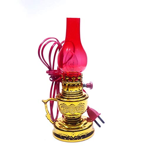 Cremación Memorial Atenuación de Cuentas Plug-in Multi-luz luz luz eléctrica a Largo Candle Light Led Nano-luz de Dos Polos for Las Luces de Buda Cremation Jewelry Collar con Colgante de Acero Ino