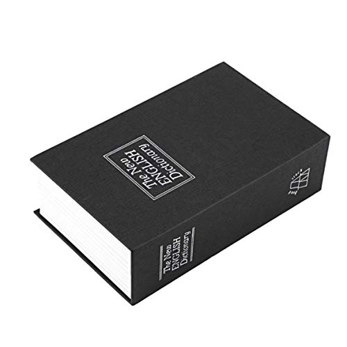 Cremación Memorial Simulación moderna Diccionario libro secreto oculto de seguridad de bloqueo de seguridad de dinero en efectivo Gabinete joyería Tamaño libro Caja de almacenamiento Caja Cremation Je