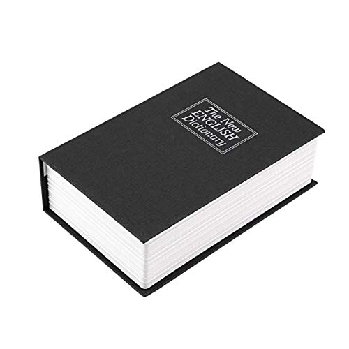 Cremación Memorial Simulación moderna Diccionario libro secreto oculto de seguridad de bloqueo de seguridad de dinero en efectivo Gabinete joyería Tamaño libro Caja de almacenamiento Caja Cremation Je
