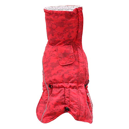 Croci Hiking - Abrigo Impermeable para Perros, Abrigo Acolchado Invernal, Forro termorregulador, Talla 60 cm - 382 g