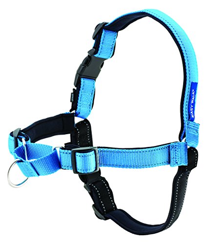Croci PetSafe Easy Walk Deluxe Harness/Leash Arnés, Blue Ocean, Mittel