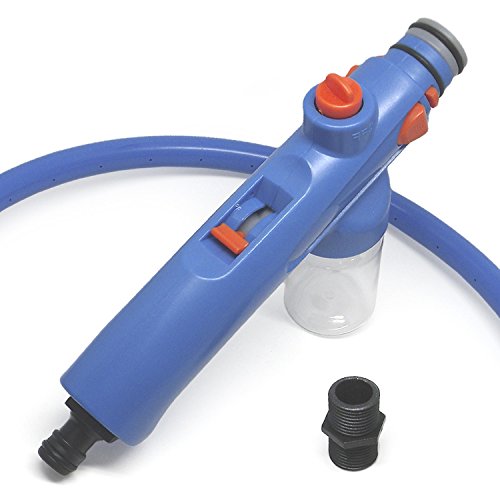 DAONLY Kit Ducha para Mascotas. Aro Limpiador 360 Ideal para Gatos y Perros pequeños y medianos. Kit Ducha para Mascota