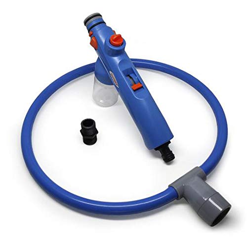 DAONLY Kit Ducha para Mascotas. Aro Limpiador 360 Ideal para Gatos y Perros pequeños y medianos. Kit Ducha para Mascota