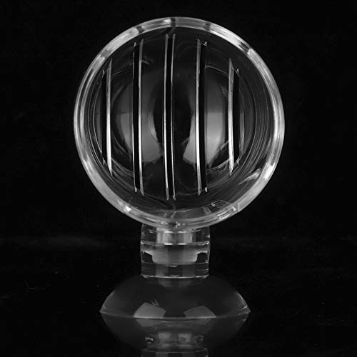DAUERHAFT Alimentador de Punto Fijo, Taza de alimentación para acuarios, para Alimentar Peces pequeños(Acrylic Slit Cup)
