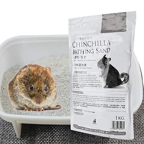 DAUERHAFT Cinerite - Arena de baño para hámster para Mascotas, Limpiador de Pelo, fácil de Usar