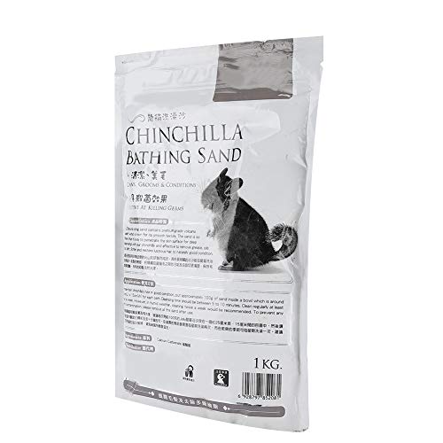 DAUERHAFT Hamster Bath Sand Cinerite Previene Enfermedades de la Piel para Mascotas Limpiador de Pelo Flexible