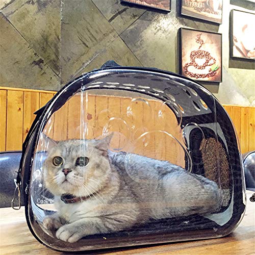 DC CLOUD Bolso para Perro Mochila Perro Portaperros para Perros medianos Pequeño Perro Viajes de Mascotas de Portador Bolsa de Viaje Perro de compañía Gray,L