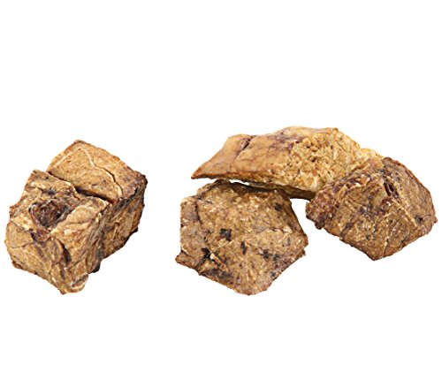 Dehner Wild Nature - Comida para Perros, Cubitos de pulmón de Cordero, sin aditivos, 200 g