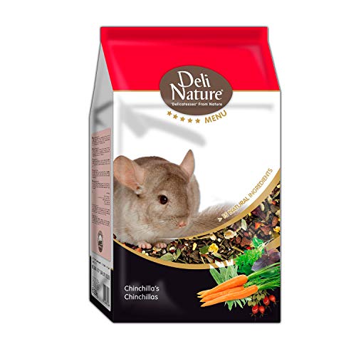 DELINATURE Mixtura para Chinchillas, Menú 5*, Delinature, 2,5 kg, Pequeños Mamíferos
