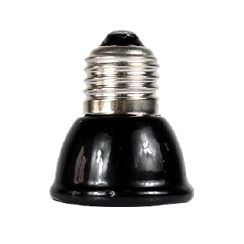 Desconocido Mini-emisor Lámpara Cerámica Infrarroja Criadora Reptil Bombilla Bajo como Mascota Iluminación - 60w
