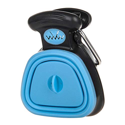 dewdropy Recogedor Caca Perro, Pet Toilet Picker Dispensador De Bolsas De Basura para Perros Plegable