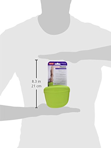 Dexas Popware for Pets - Bolsa para Perros, Color Gris y Verde