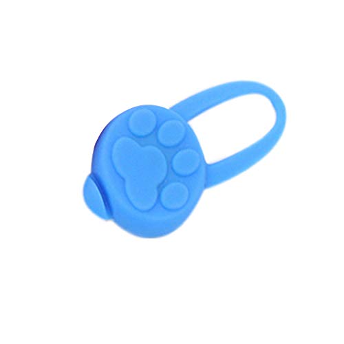 Diamoen Collar de Caucho de Silicona LED de Luces de Seguridad para Mascotas Dog Night Colgante del Gato del Gato del Collar de Perro Que Brilla Luminoso Colgante