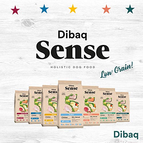 Dibaq Sense Low Grain Adult Fish. Alimento 100% Natural con pescado. 12 kg.