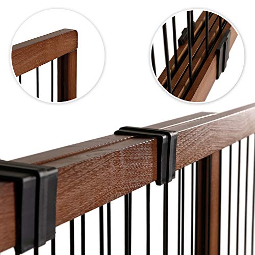 dibea Barrera perros seguridad perros protección escalera cachorros Altura 70 cm