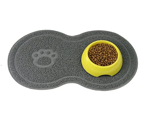 Diyafas Antideslizante Gatito de Mantel Alfombra de Tazón Alimentación Estera Mascotas Manta para Gatos y Perros