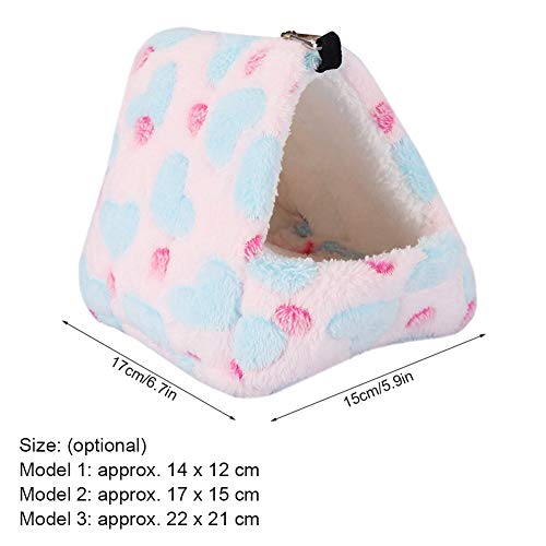 Duokon Cama para hámster de Rata, para Invierno, cálida, para Mascotas, Ardillas, erizos, Chinchillas, Conejos, Conejos, Casas, jaulas, Nido